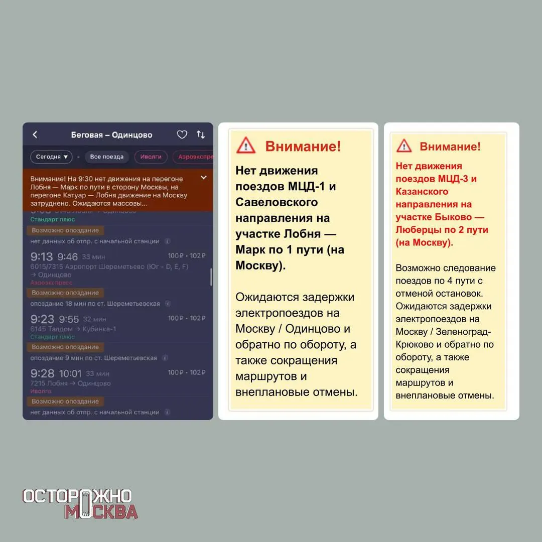 После сильного снегопада в столичном регионе зафиксированы ДТП с жертвами, поваленные деревья, местные отключения электроснабжения и задержки поездов.