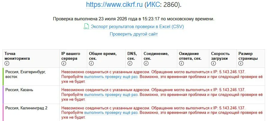 Ресурс Центральной избирательной комиссии перестал открываться одновременно для пользователей в России и за рубежом после публикации деклараций кандидатов; официальных комментариев пока нет.