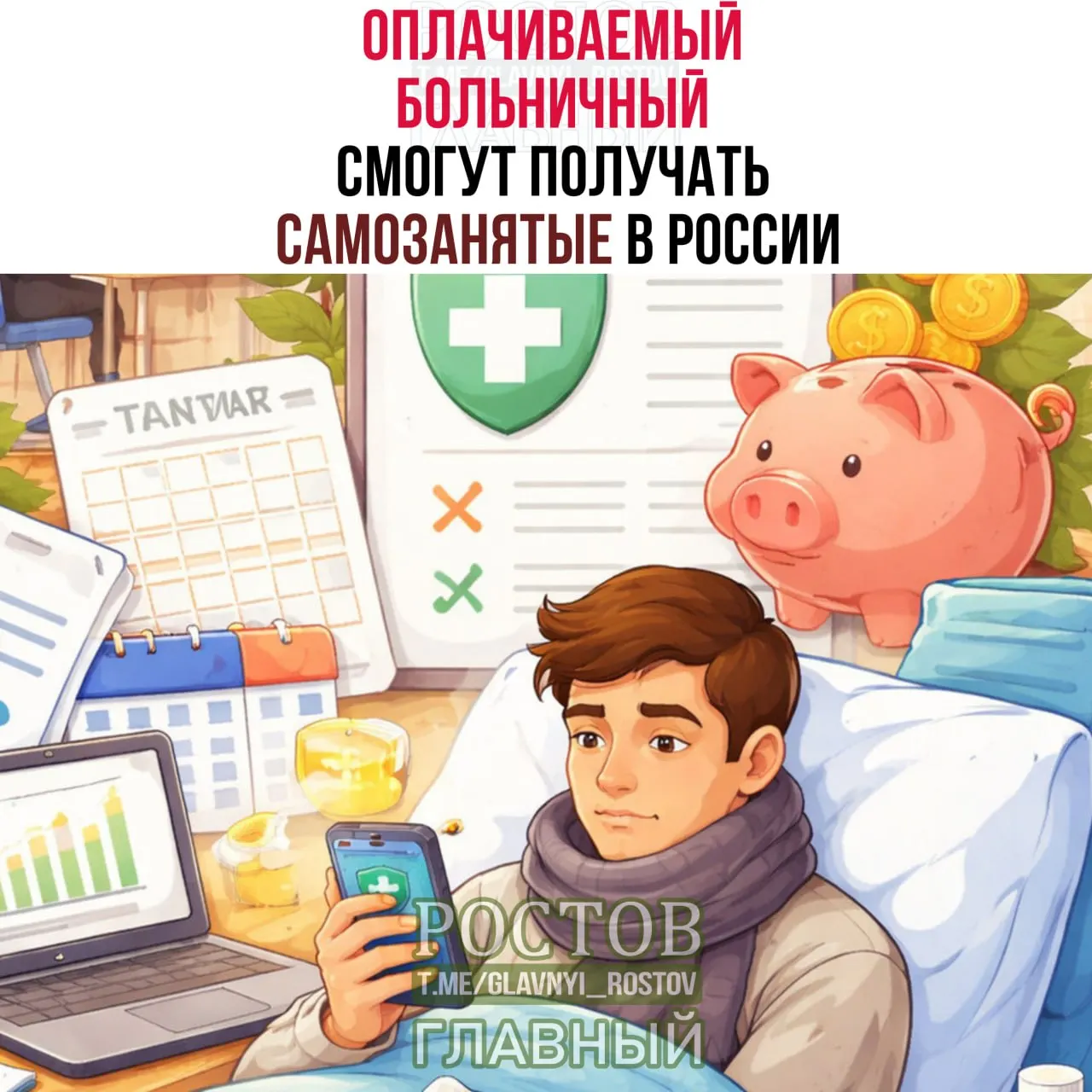 Для самозанятых вводятся оплачиваемые выплаты по больничным: 35 000 руб. при ежемесячных взносах 1 344 руб. и 50 000 руб. при взносах 1 920 руб. Оформление — через «Мой налог», Госуслуги или СФР.