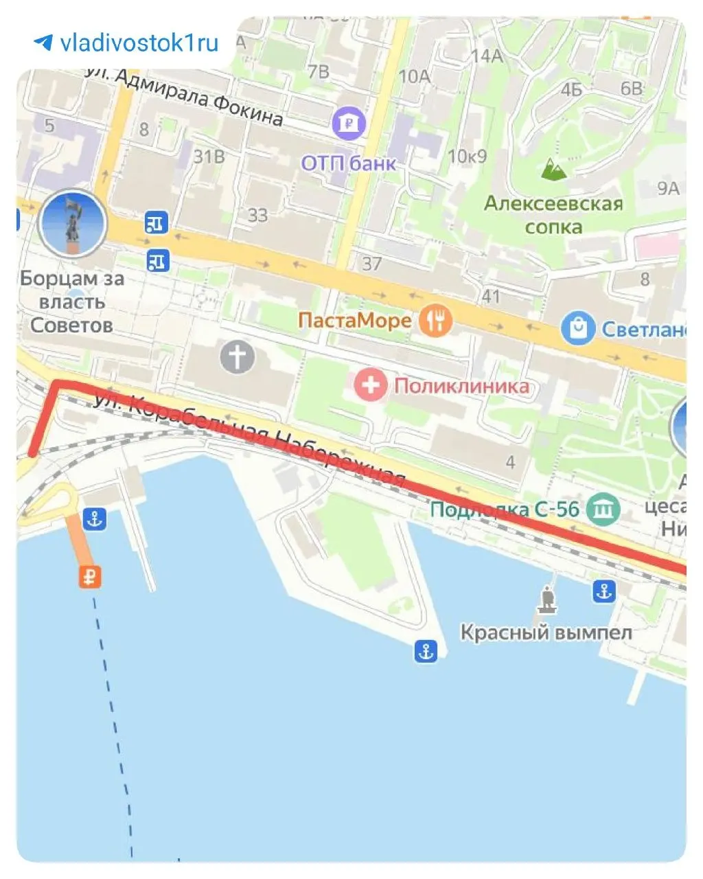 В центре Владивостока на сутки ограничат движение и парковку в связи с подготовкой и проведением забега «Забег первых».
